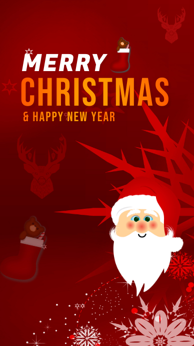 Copy of Merry christmas Wish instagram story | PosterMyWall