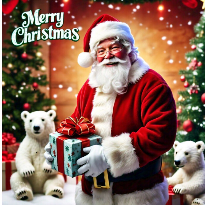 Merry Instagram Post template