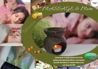 Message ad video A6 template