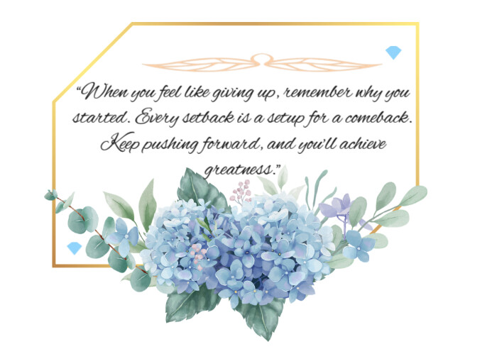 Quote Message Example Message and quote Template | PosterMyWall