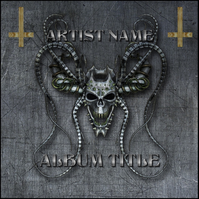 Cover CD Horor Indo METAL ALBUM COVER Template PosterMyWall Cover CD Horor Indo METAL ALBUM COVER Template PosterMyWall