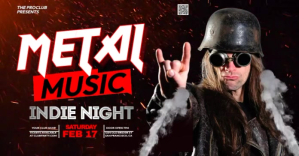 Metal Music Banner Facebook Shared Image template