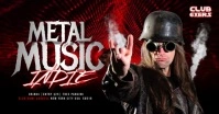 Metal Music Facebook Shared Image template