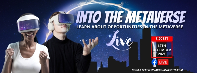 Metaverse Promo Copy of Metaverse Self Promotion Graphic Design | PosterMyWall