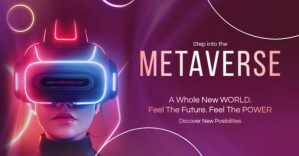Metaverse Virtual Reality Ad Facebook begivenhed cover template