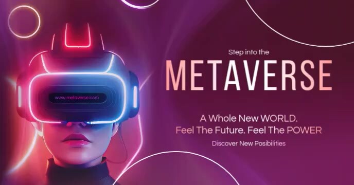 Metaverse Promo Metaverse Virtual Reality Ad Template | PosterMyWall