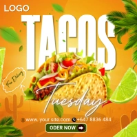 mexican food Wpis na Instagrama template