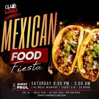 Mexican Food Instagram template