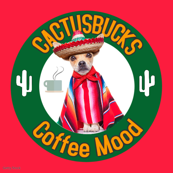 mexican restaurant, coffee, 16 septiembre, lo Logotyp template
