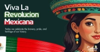 Mexican Revolution Day Facebook Image template