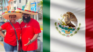Grey Mexican Culture Celebration Digital Display Template