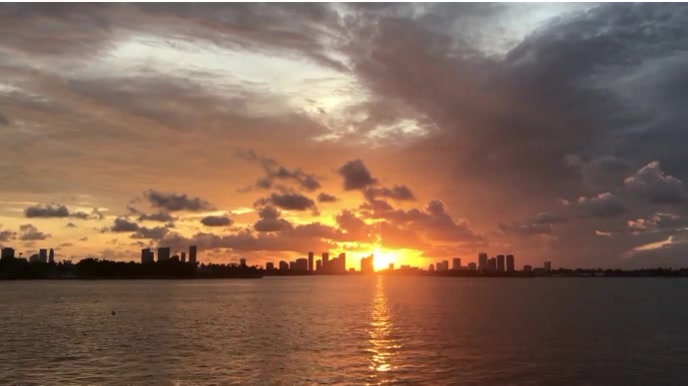 Miami Beach - Zoom Background Templates | PosterMyWall