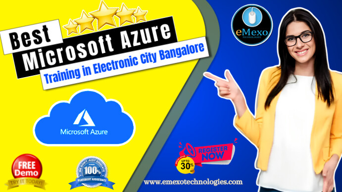 Microsoft Azure Youtube Thumbnail template