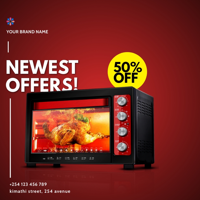 Microwave Note Poster Copy of microwave electronics gadgets sale flyer | PosterMyWall