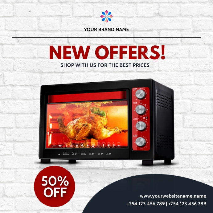 Microwave Note Poster Copy of microwave electronics gadgets sale flyer | PosterMyWall