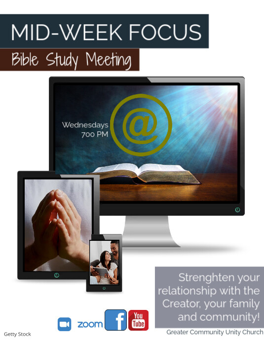 mid-week, bible study, church, online lesson, estudio bíblico, iglesia ...
