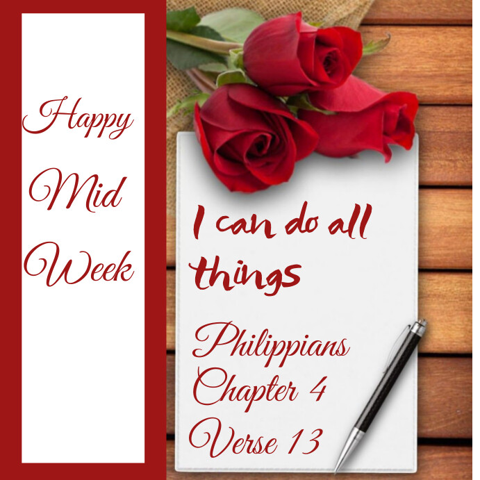Mid Week Cele Mid week bible quote Template | PosterMyWall