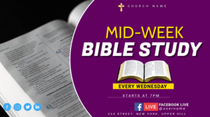 mid week bible study Template Prezentacja (16:9)
