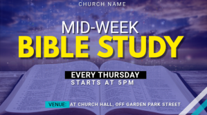 mid-week bible study Template Prezentacja (16:9)