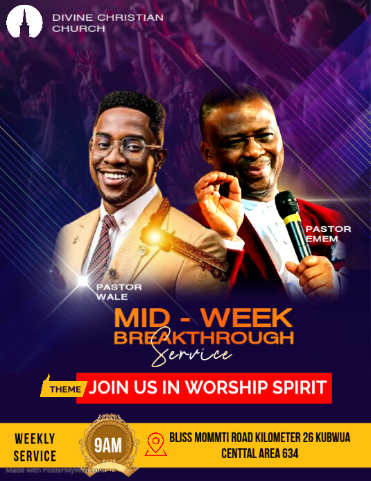 Copy of mid week poster | PosterMyWall