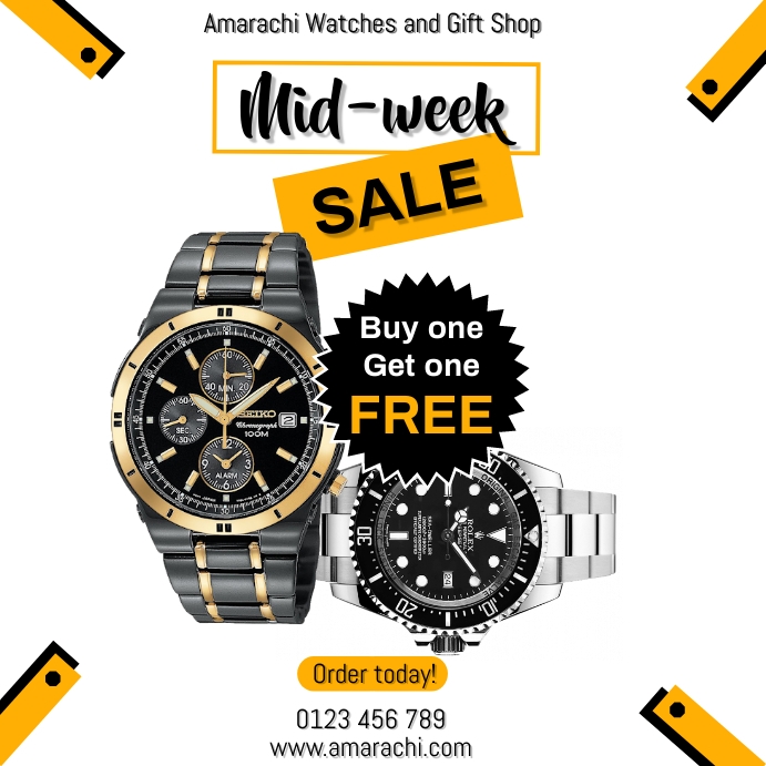 Mid-week sale Template | PosterMyWall