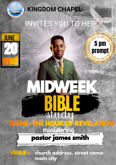 Mid week service Template | PosterMyWall