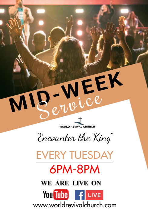 Copy of Mid week service | PosterMyWall