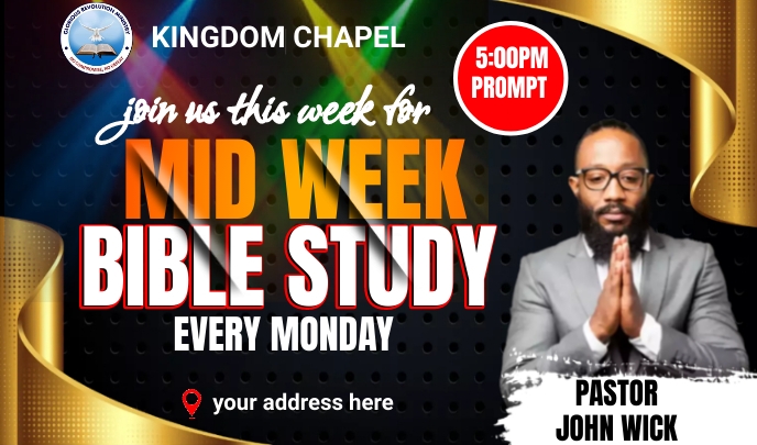 Mid week service Template | PosterMyWall