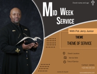 mid week service Template | PosterMyWall