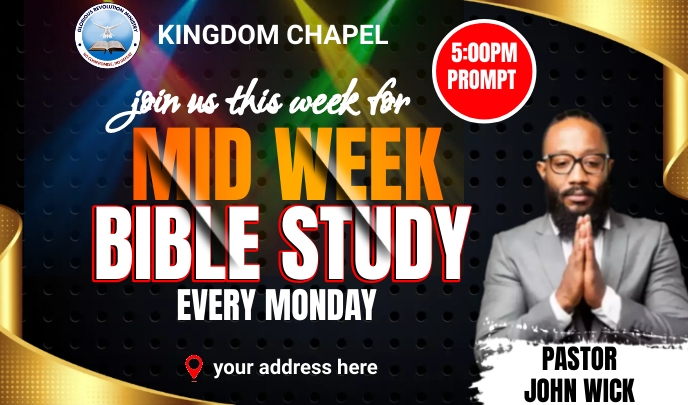 Mid week service Template | PosterMyWall