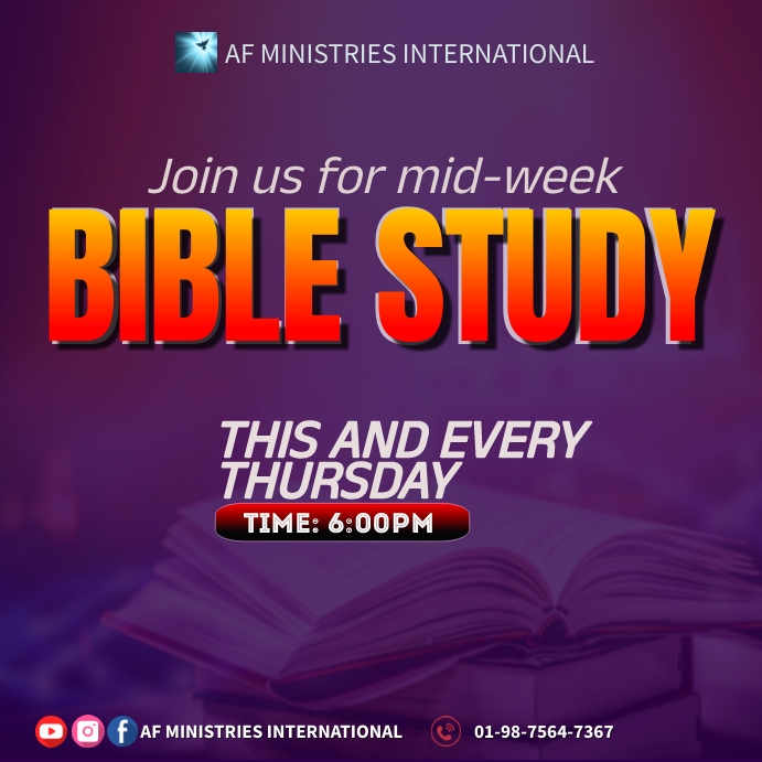 Mid Week Post Mid week service2 Template | PosterMyWall