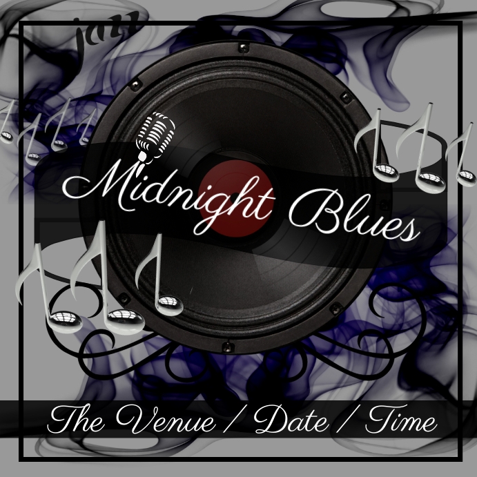 Midnight Blues Message Instagram template