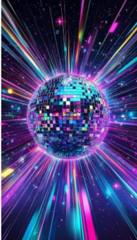 Midnight Disco Business Card template