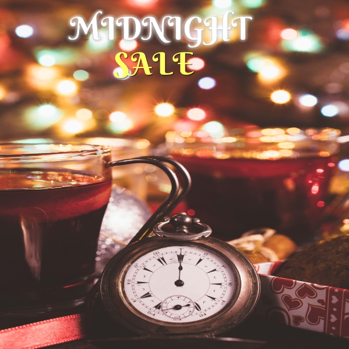 Copy of midnight sale | PosterMyWall