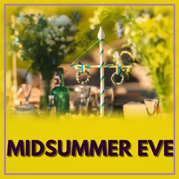 MIDSUMMER EVE Template PosterMyWall