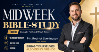 Midweek Bible-Study Imagen Compartida en Facebook template