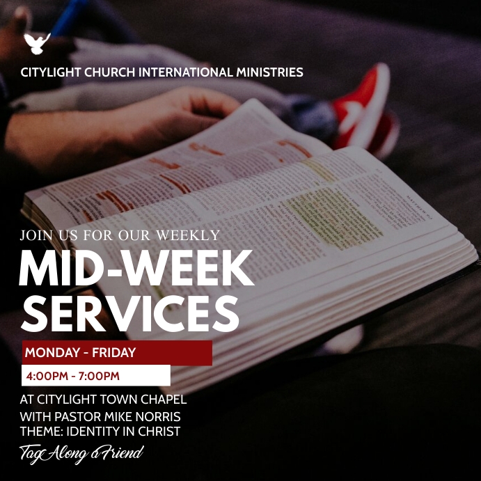 MIDWEEK flyer design Template | PosterMyWall