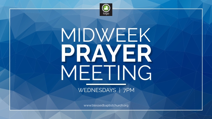 Midweek Prayer Meeting Template | PosterMyWall