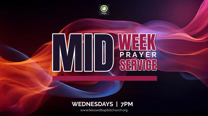 midweek prayer service Template | PosterMyWall