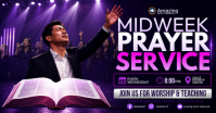 Midweek Prayer Service Isithombe Esabiwe ku-Facebook template