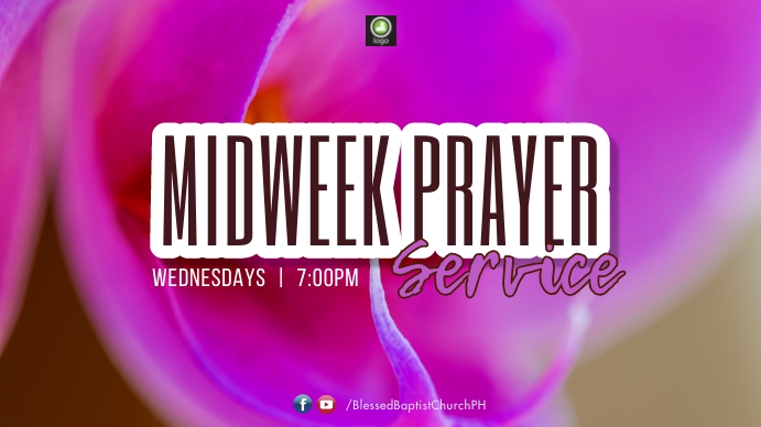 Copy of midweek prayer service | PosterMyWall