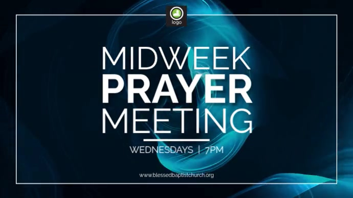 Prayer Meeting Digital Display Template | PosterMyWall