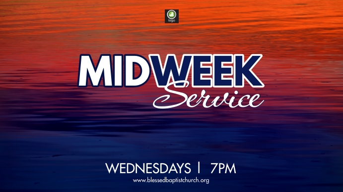 Copy of Midweek Service | PosterMyWall