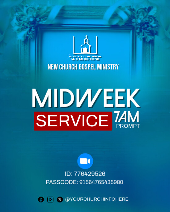 Copy of midweek template flyer | PosterMyWall