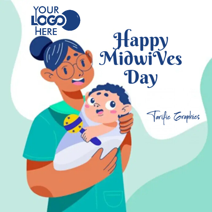 midwives day Instagram Post template