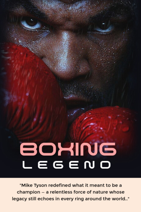Mike Tyson Template | PosterMyWall