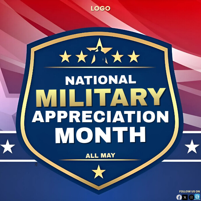 Military Appreciation DAY TEMPLATE | PosterMyWall