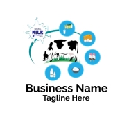Milk logo Template | PosterMyWall