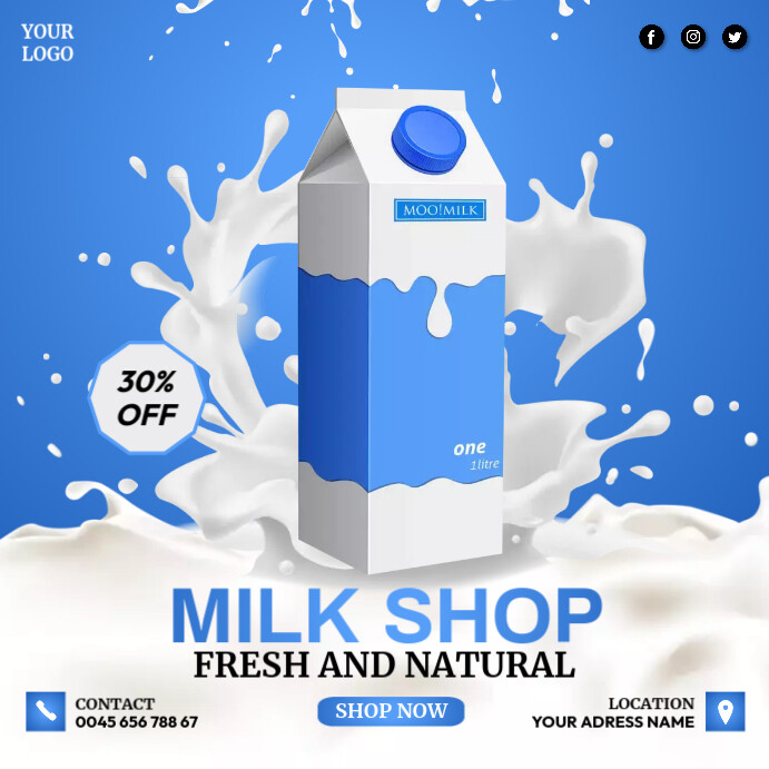 Milk Creat Design Milk Design Poster
