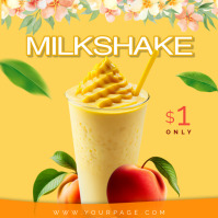 Milkshake Special Drink Template PosterMyWall